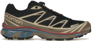 Giày Salomon XT-6 Black Cow Hide L47293800