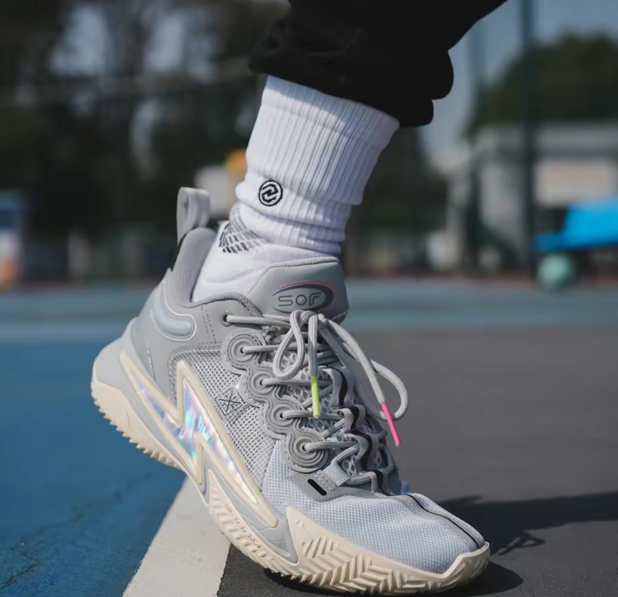 Giày Lining Wade Son Of Flash ‘Grey Boy’ ABPT019-8 - Ảnh 2