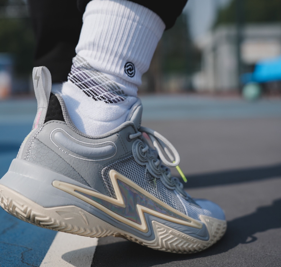 Giày Lining Wade Son Of Flash ‘Grey Boy’ ABPT019-8 - Ảnh 4