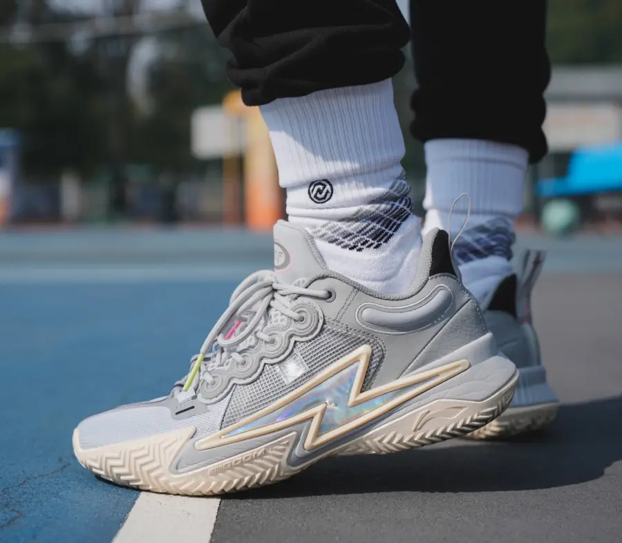 Giày Lining Wade Son Of Flash ‘Grey Boy’ ABPT019-8 - Ảnh 6