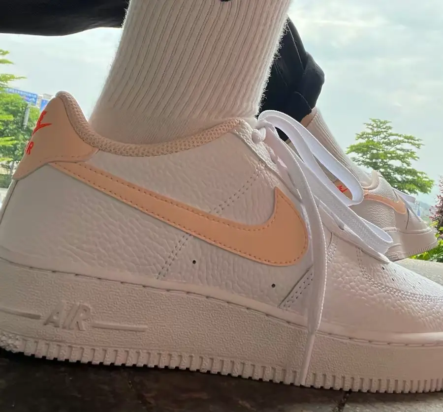 Giày Nike Air Force 1 Low ‘White Crimson Tint’ CT3839-102 - Ảnh 5