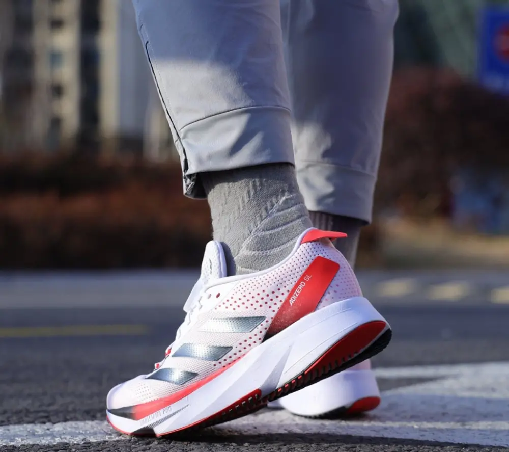 Alternative view of Giày Adidas Adizero SL ‘White Orange’ IG5941