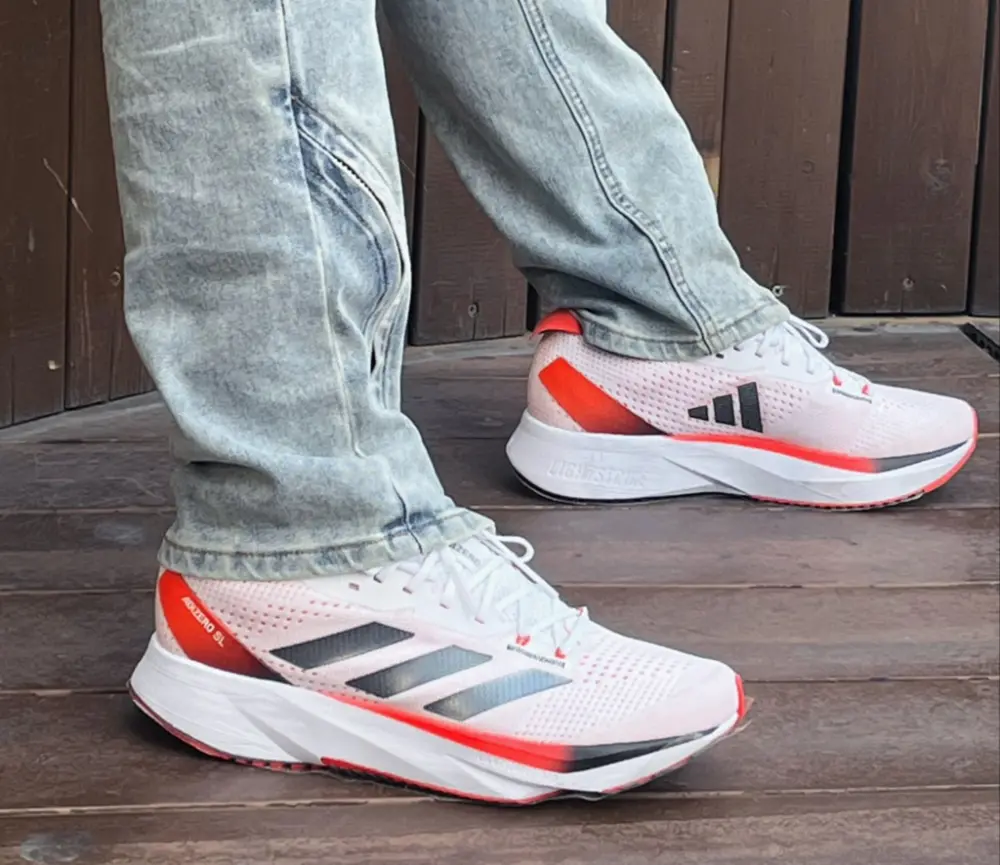 Giày Adidas Adizero SL ‘White Orange’ IG5941 - Ảnh 4