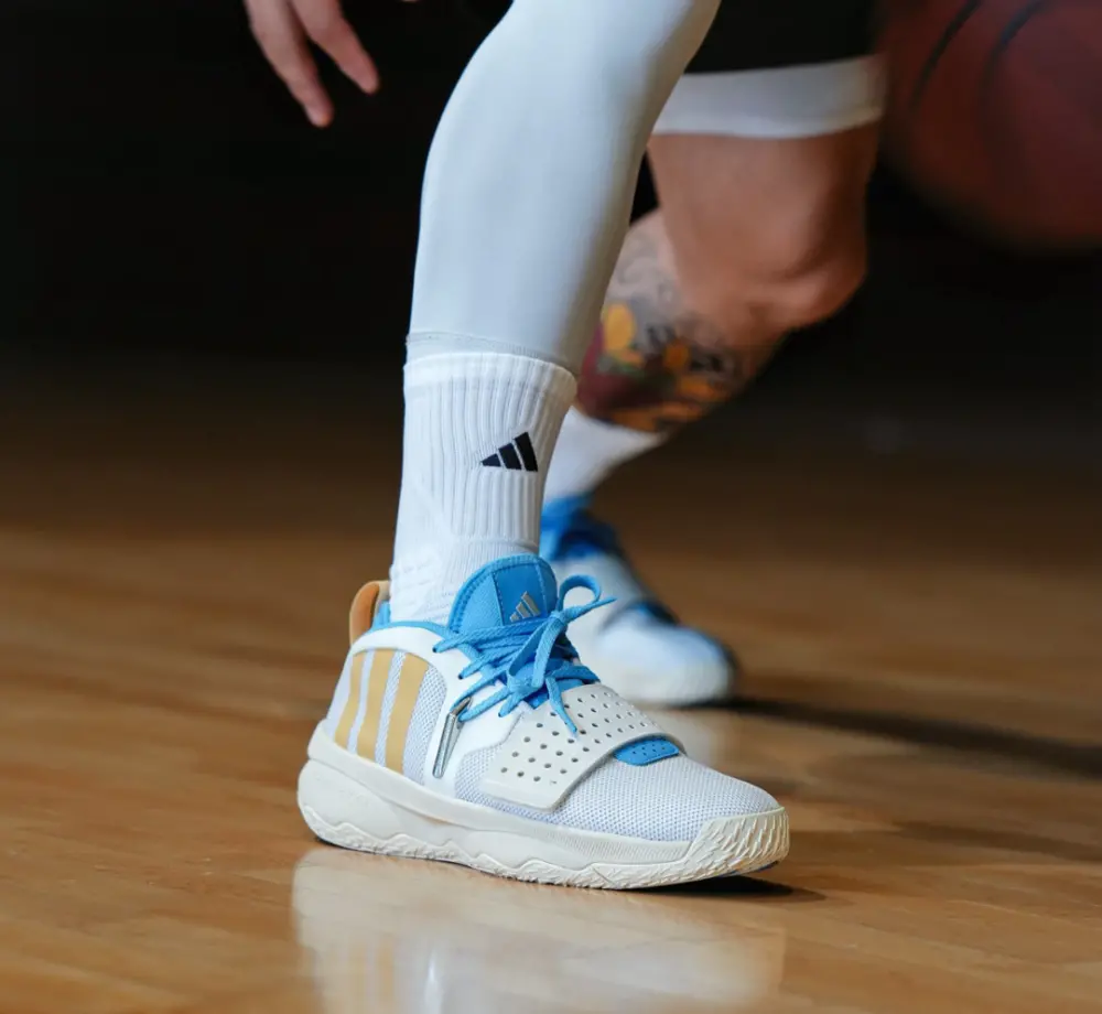 Giày Adidas Dame 8 Extply ‘Crystal Blue’ IF1514 - Ảnh 4