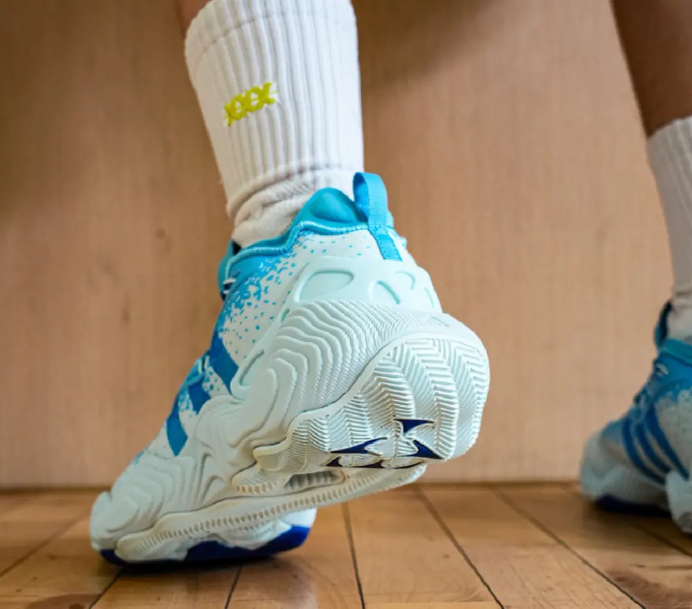 Giày Adidas Trae Young 3 Low ‘Semi Blue Burst’ IE2707 - Ảnh 3