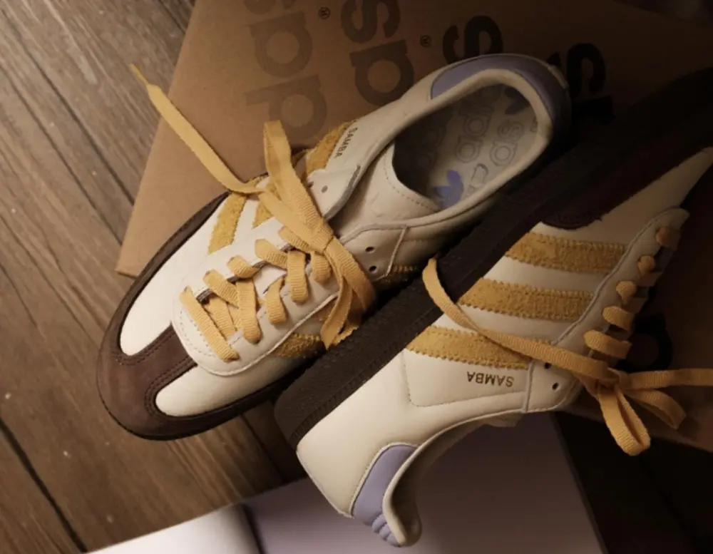 Giày Adidas Samba OG ‘Off White Violet Tone’ IE0875 - Ảnh 4