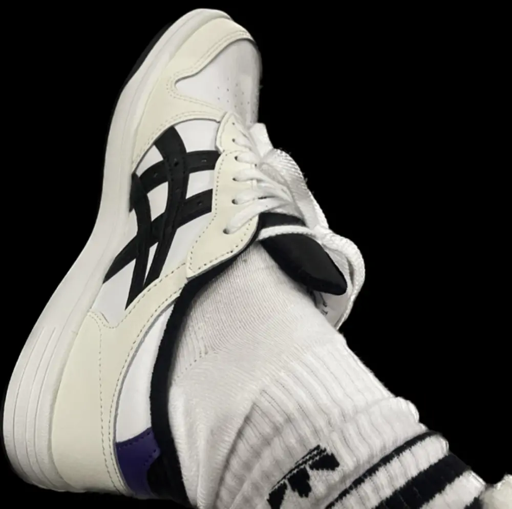 Giày Onitsuka Tiger Buzzer Trainer ‘Cream White Black’ 1183B896-105 - Ảnh 3