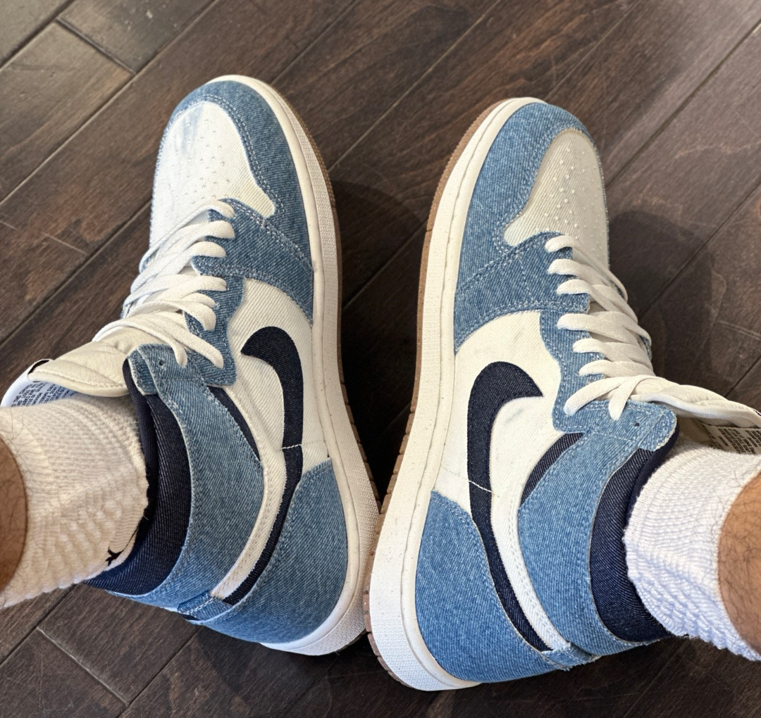 Giày Nike Air Jordan 1 Retro High OG ‘Denim’ FQ2947-100 - Ảnh 5