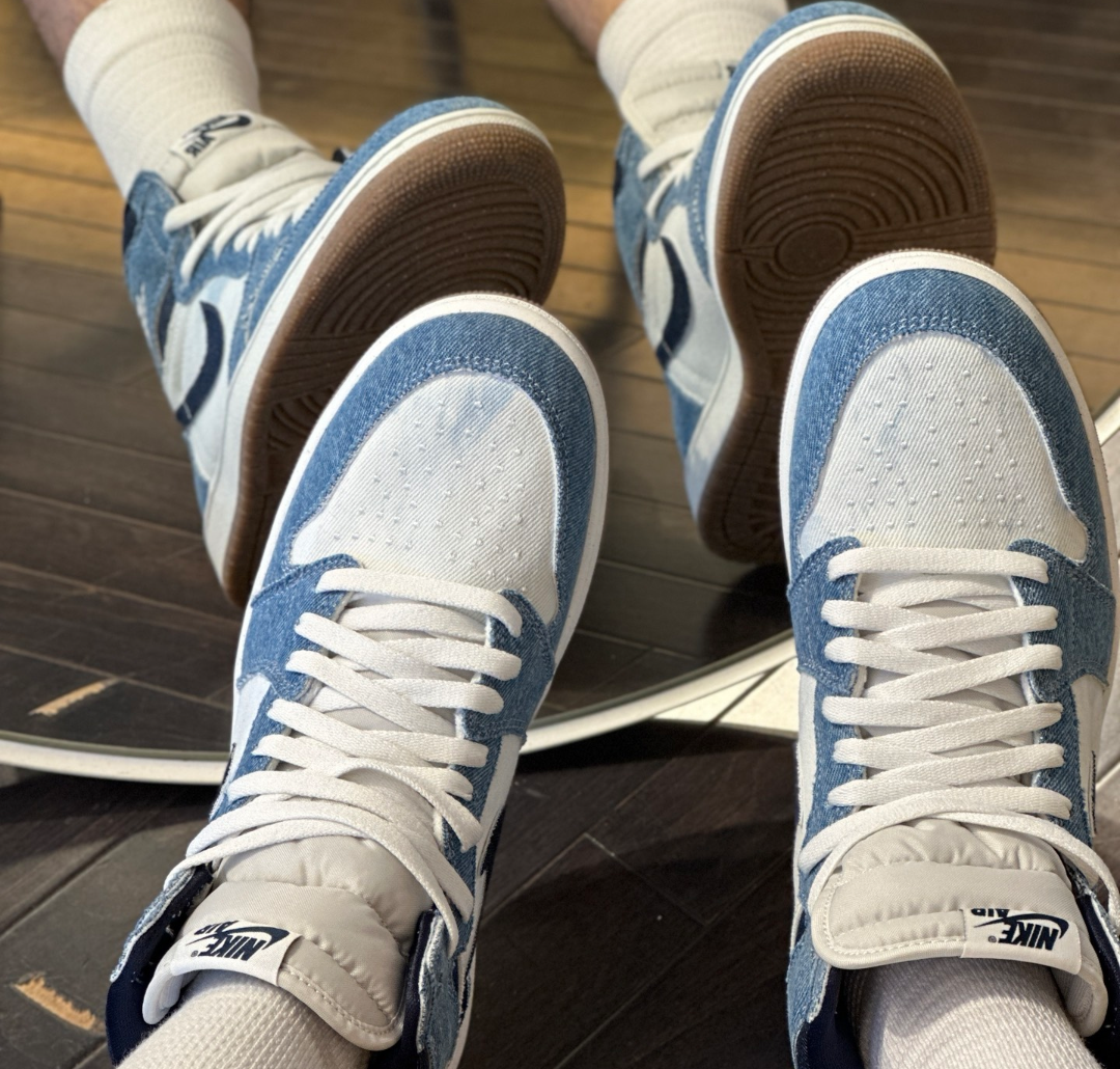 Giày Nike Air Jordan 1 Retro High OG ‘Denim’ FQ2947-100 - Ảnh 3