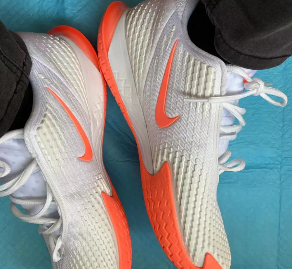 Alternative view of Giày Nike Zoom Vapor ‘White Bright Mango’ DD1579-106