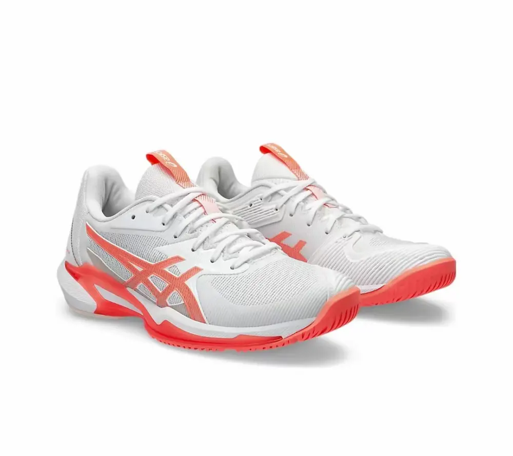 Giày Asics Solution Speed FF 3 ‘White Sun Coral’ 1042A250-100 - Ảnh 3