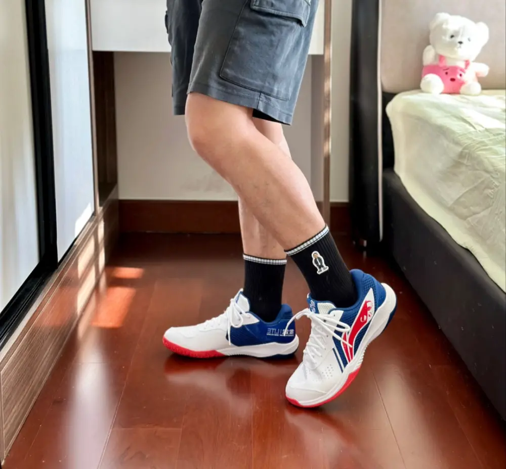 Giày Lining Thunder Lite ‘White Blue’ AYTS020-6 - Ảnh 3