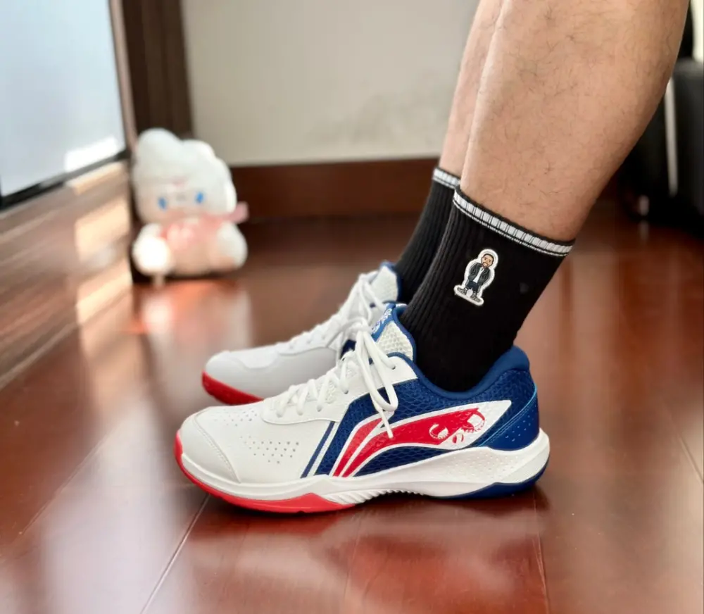 Alternative view of Giày Lining Thunder Lite ‘White Blue’ AYTS020-6