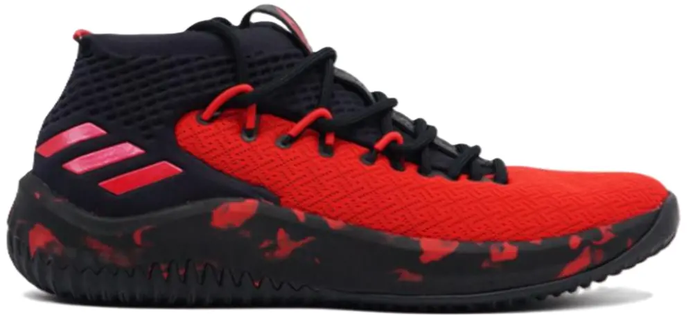 Giày Adidas Dame 4 Lillard Shoes 'Red Black' F99899
