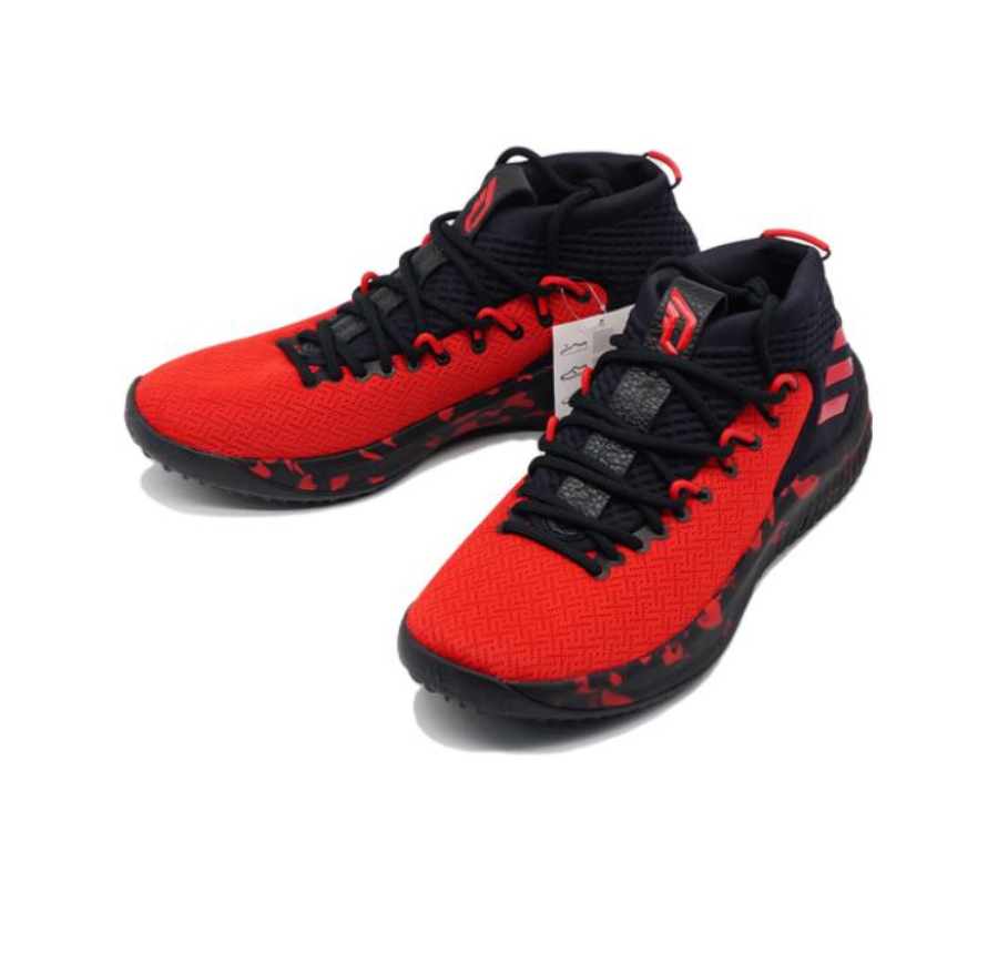 Giày Adidas Dame 4 Lillard Shoes 'Red Black' F99899 - Ảnh 4