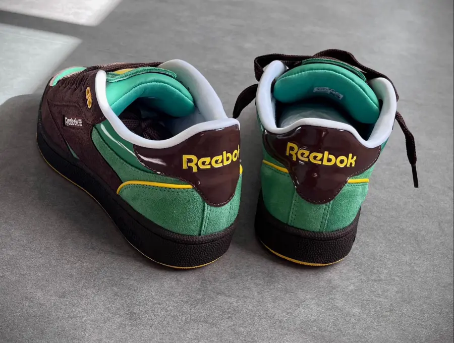 Giày Reebok Club C Bulc 'Brown Green' 100074178 - Ảnh 7