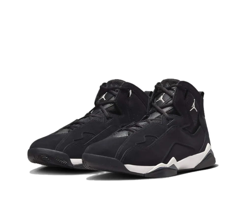 Alternative view of Giày Nike Air Jordan True Flight ‘Black Red Anthracite’ 342964-050