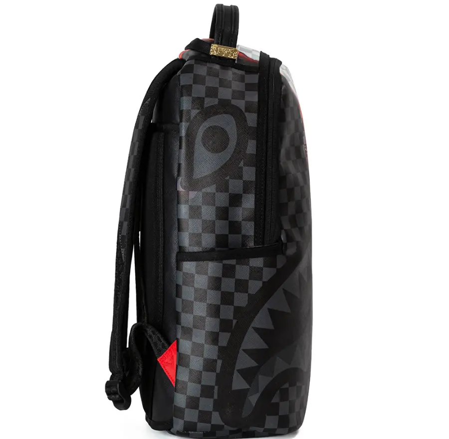 Alternative view of Balo Sprayground Shark Big Checkerboard W1045715