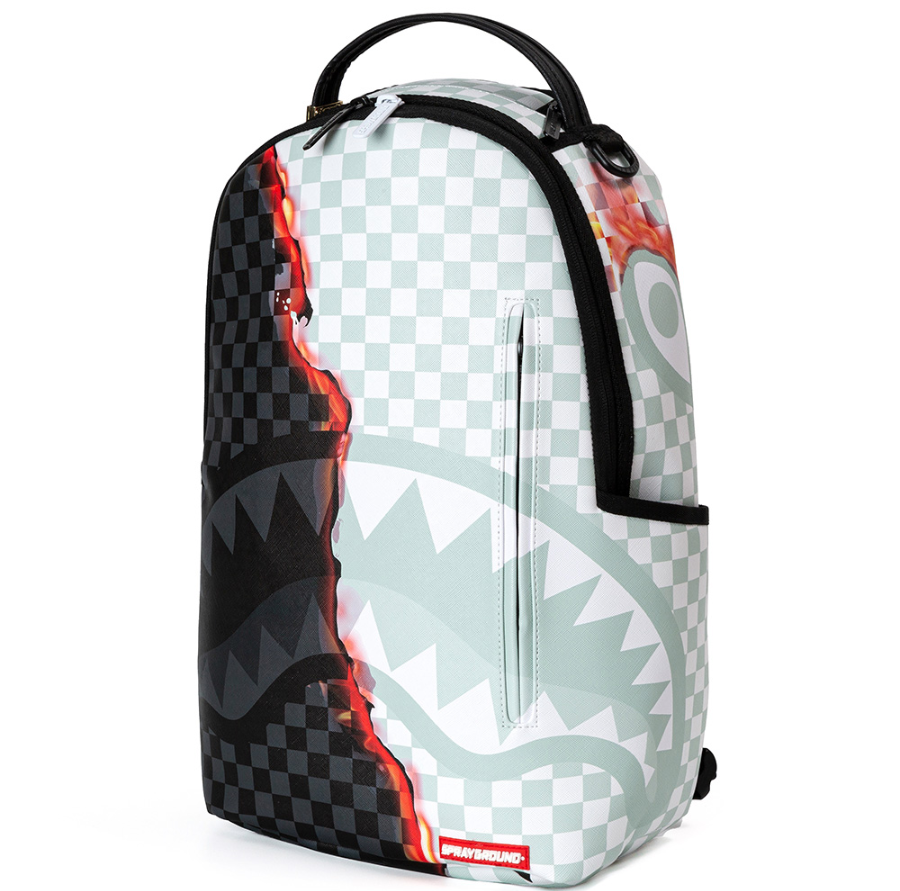 Balo Sprayground Shark Big Checkerboard W1045715 - Ảnh 4