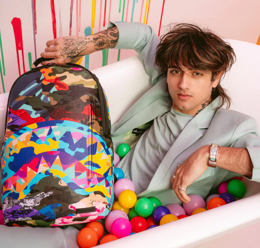 Balo Sprayground Fish South Backpack W1035704 - Ảnh 3