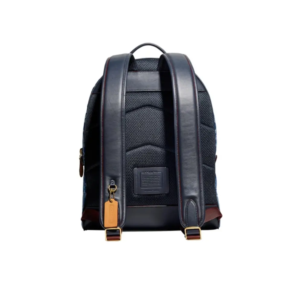 Alternative view of Balo Coach Charter Backpack 'Blue Denim' C9731-WAH