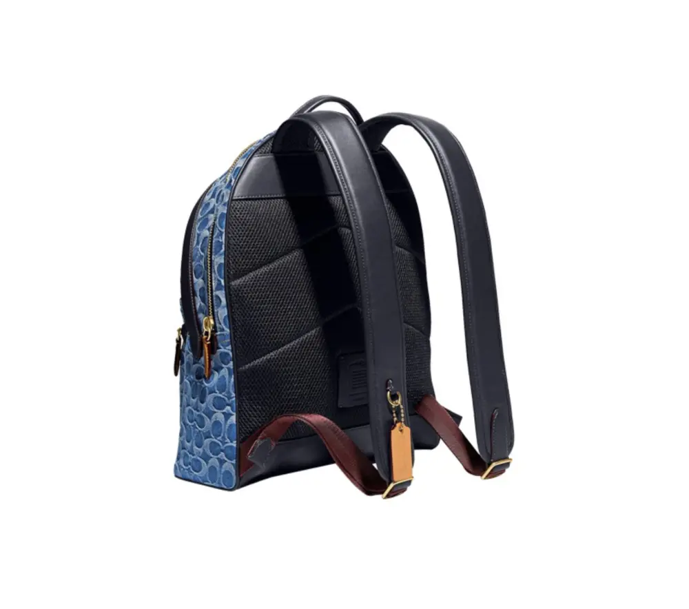 Balo Coach Charter Backpack 'Blue Denim' C9731-WAH - Ảnh 3