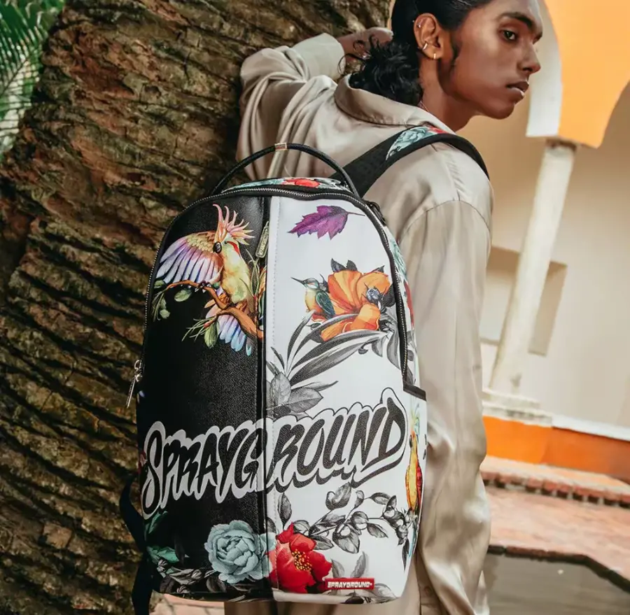 Alternative view of Balo Sprayground Shark Parrot Contrast Backpack W0835807