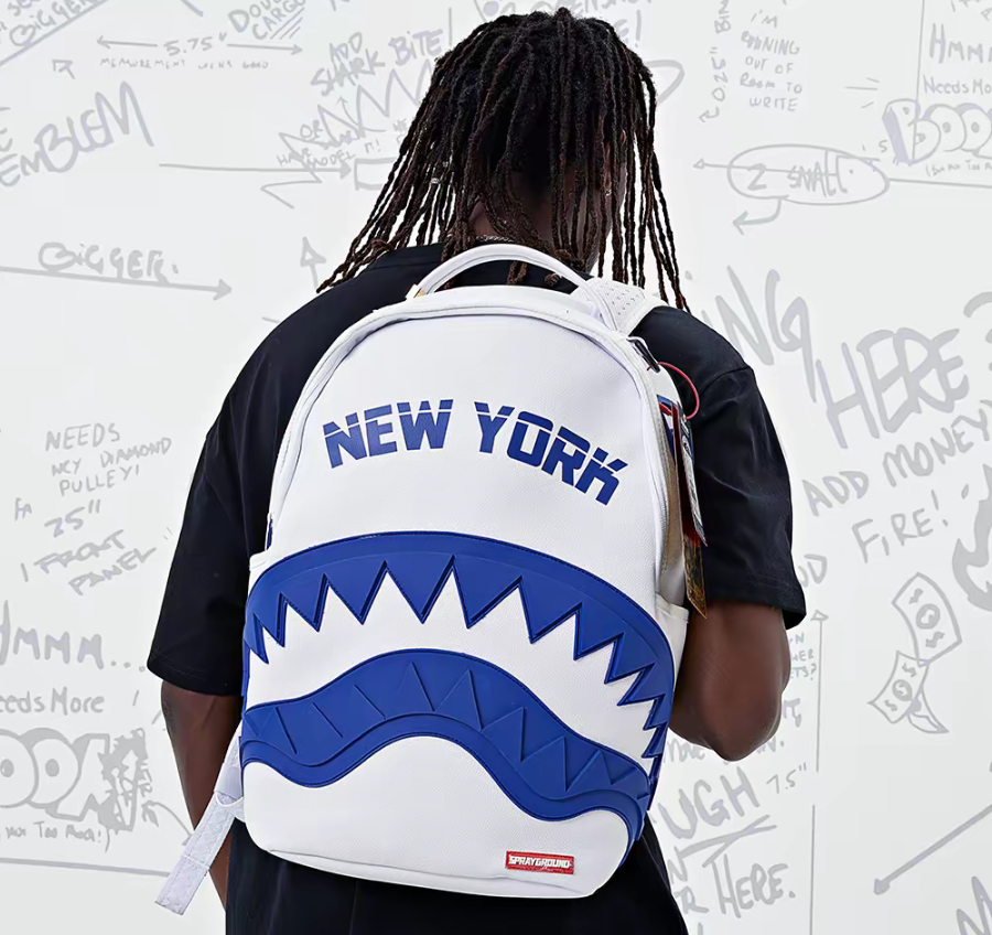 Balo Sprayground Shark Spoof Backpack W1015701 - Ảnh 4