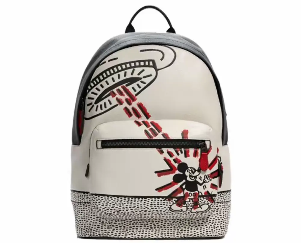 Balo Coach Mickey Mouse X Keith Haring 'White' C6859-QBCAH