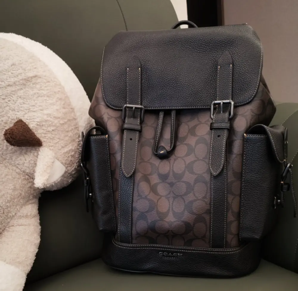 Balo Coach Hudson Backpack 30 Classic 'Black' CR388-QBAE4 - Ảnh 5