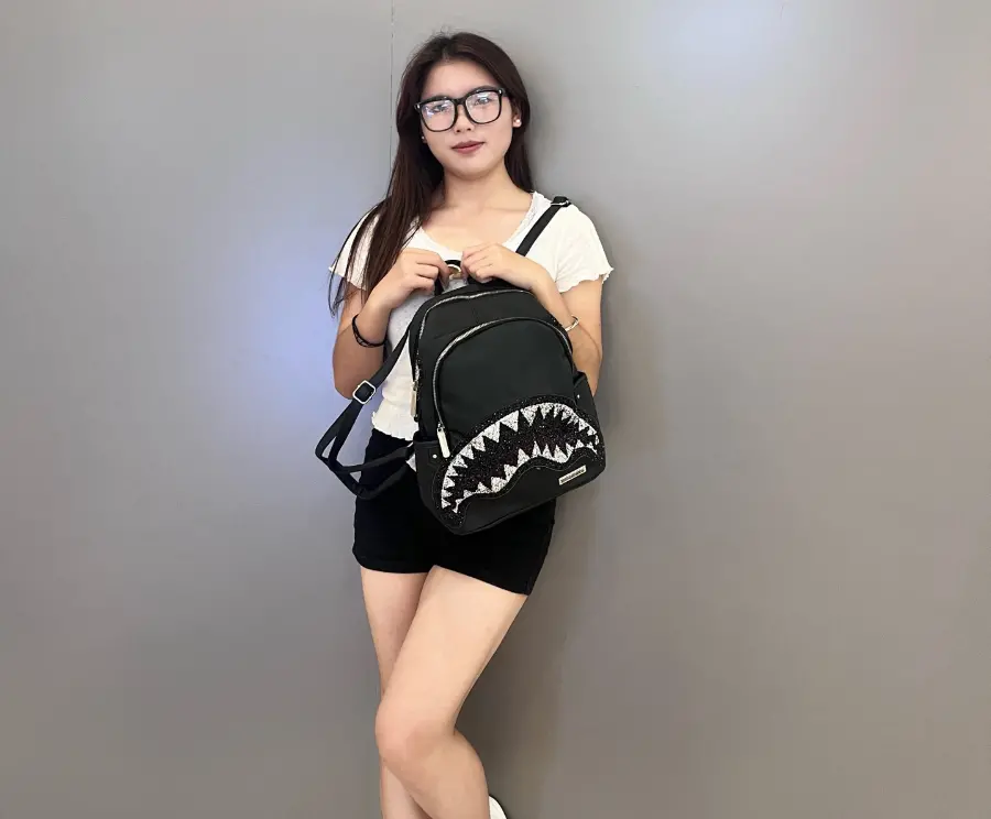 Balo Sprayground Shark Mouth Polyester Backpack W0725706 - Ảnh 3