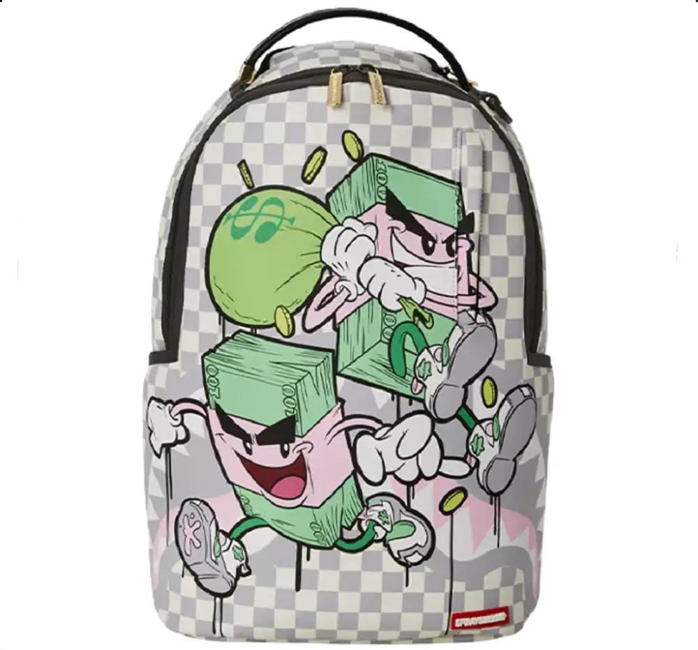 Balo Sprayground Checkerboard Cartoon Shark Beak W0845737