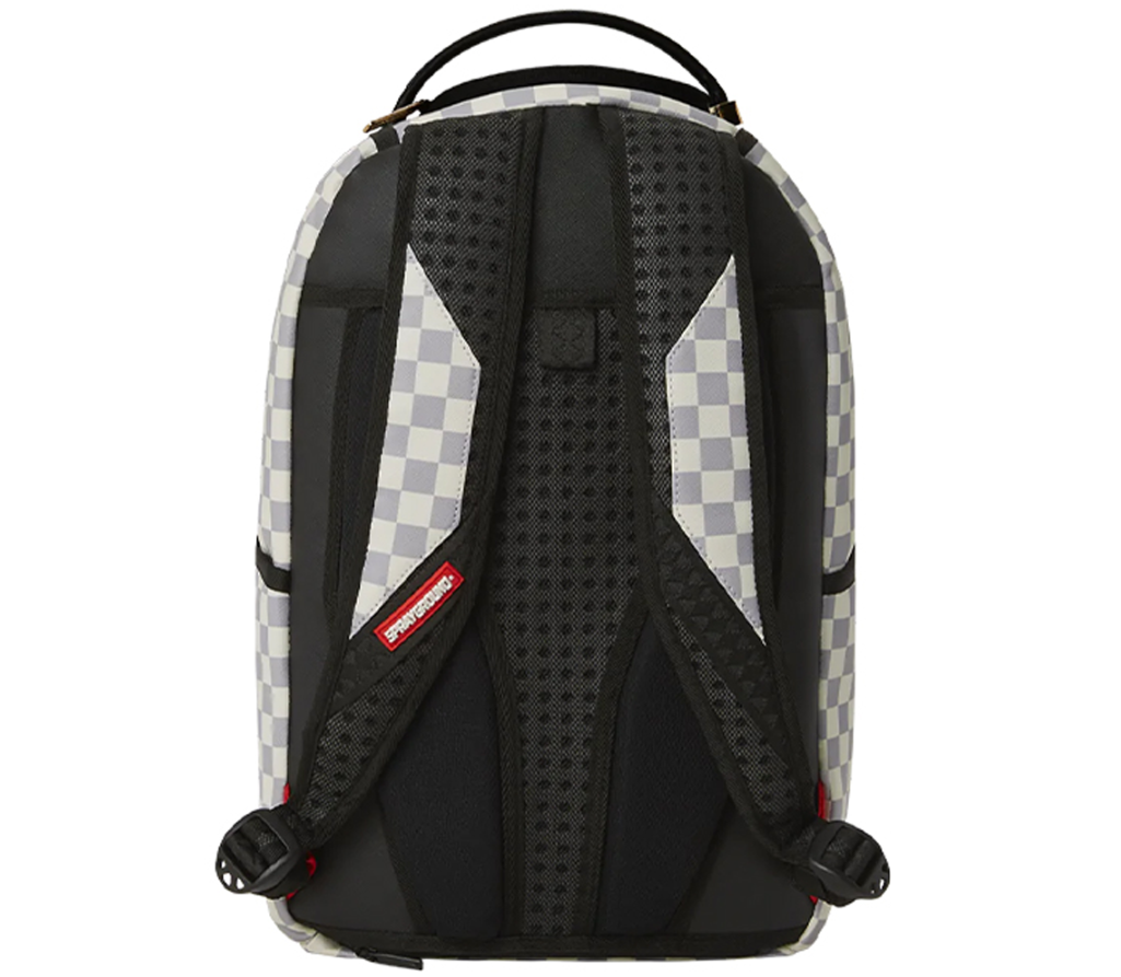 Balo Sprayground Checkerboard Cartoon Shark Beak W0845737 - Ảnh 5