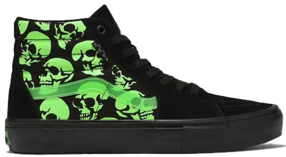 Giày Vans Sk8 Hi ‘Glow Skulls’ VN0A5FCC5QW
