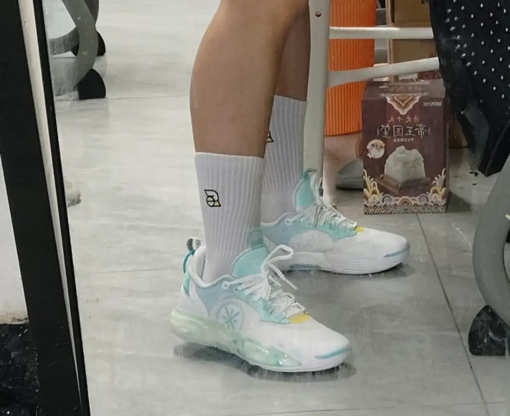 Giày Lining 12 Leisure Sport 'Whie Island Blue' YKBU020-1 - Ảnh 3