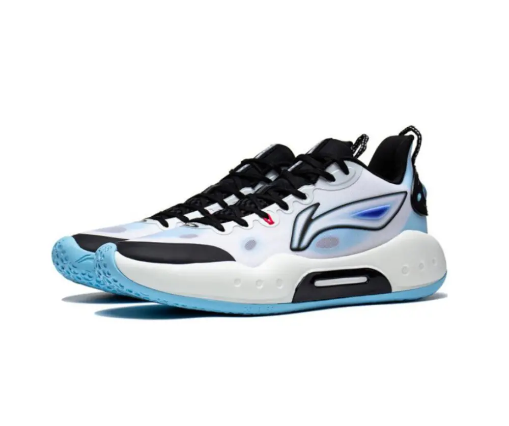 Alternative view of Giày Lining Yushuai Low-top 'White and Black' ABPT039-1