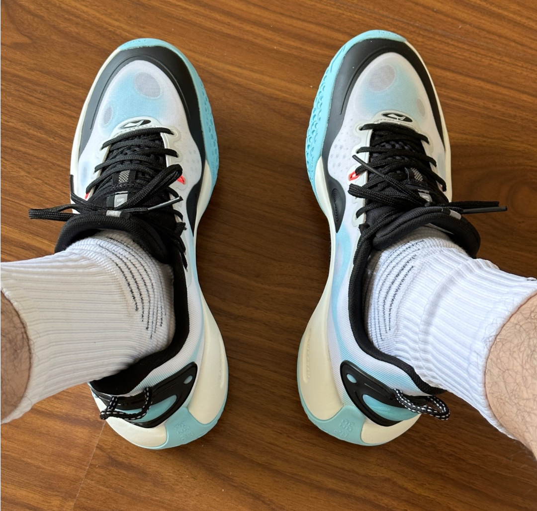 Giày Lining Yushuai Low-top 'White and Black' ABPT039-1 - Ảnh 4