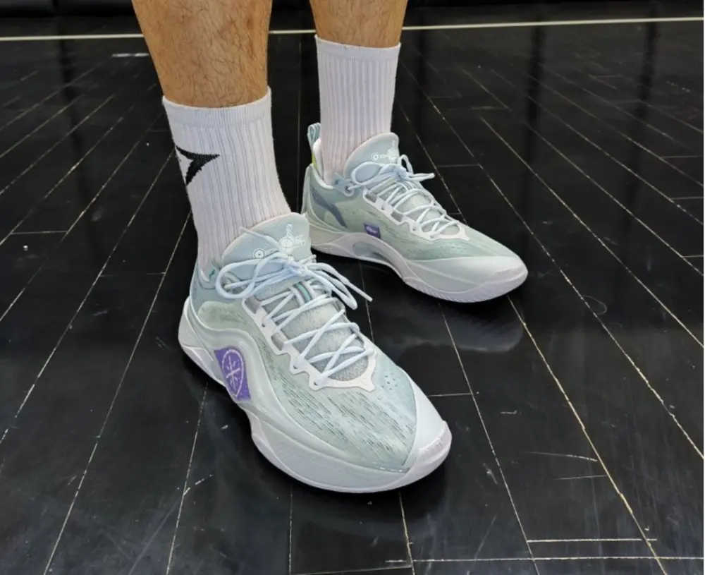 Alternative view of Giày LiNing Phantom 5v2 'Blue White' ABPU009-3