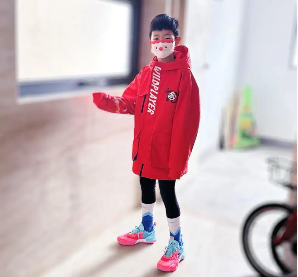 Alternative view of Giày Lining 12 Fashionable 'Red Blue'YKBU020-3