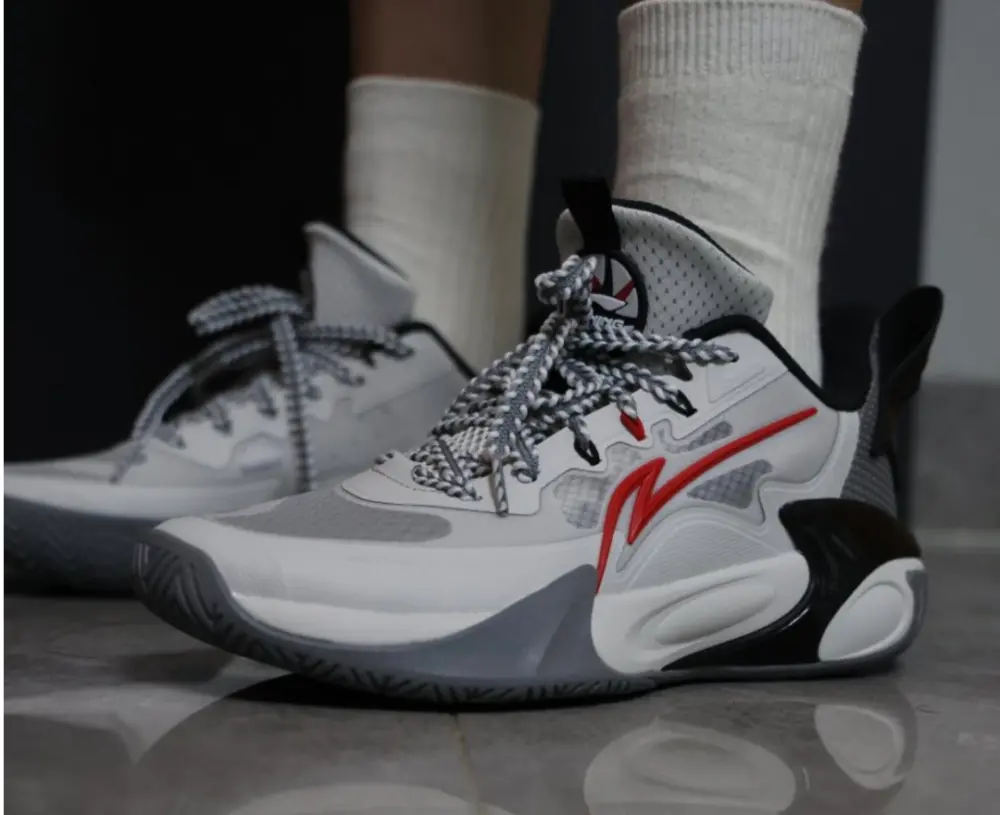 Giày Lining Shadow 2.0 Light Foam 'White Black' YKBU072-3 - Ảnh 4