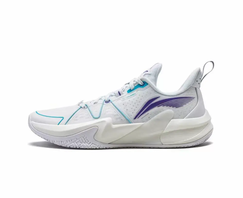 Giày Li‑Ning Light Speed 1.5 Low 'White Blue Purple' ABAT101‑3 - Ảnh 6