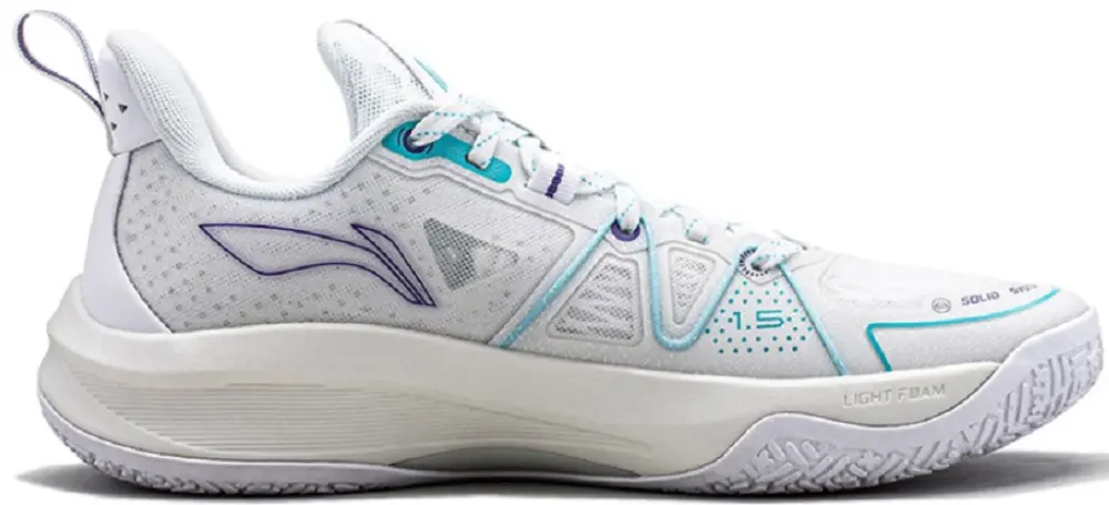 Giày Li‑Ning Light Speed 1.5 Low 'White Blue Purple' ABAT101‑3