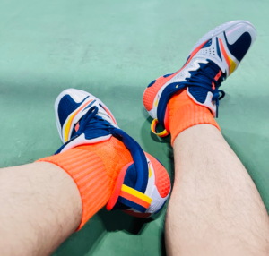 Alternative view of Giày Lining Fury 2 Salt 'Blue Orange' ABFU011-1