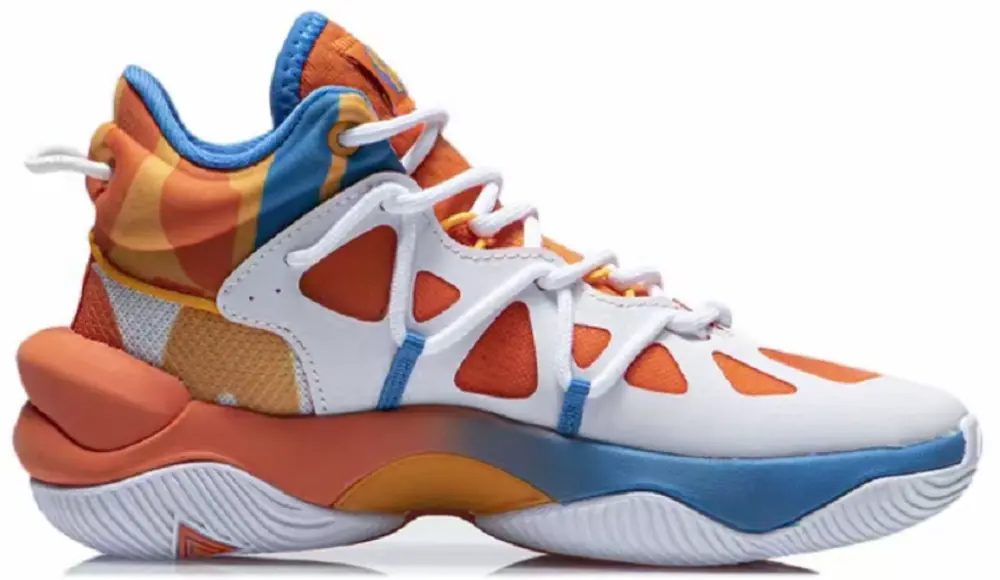 Giày Li-Ning Power 6 'White Orange Blue' YKBR036-1