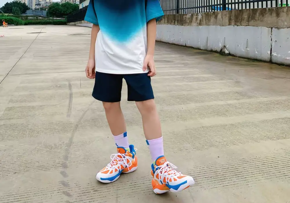 Giày Li-Ning Power 6 'White Orange Blue' YKBR036-1 - Ảnh 3