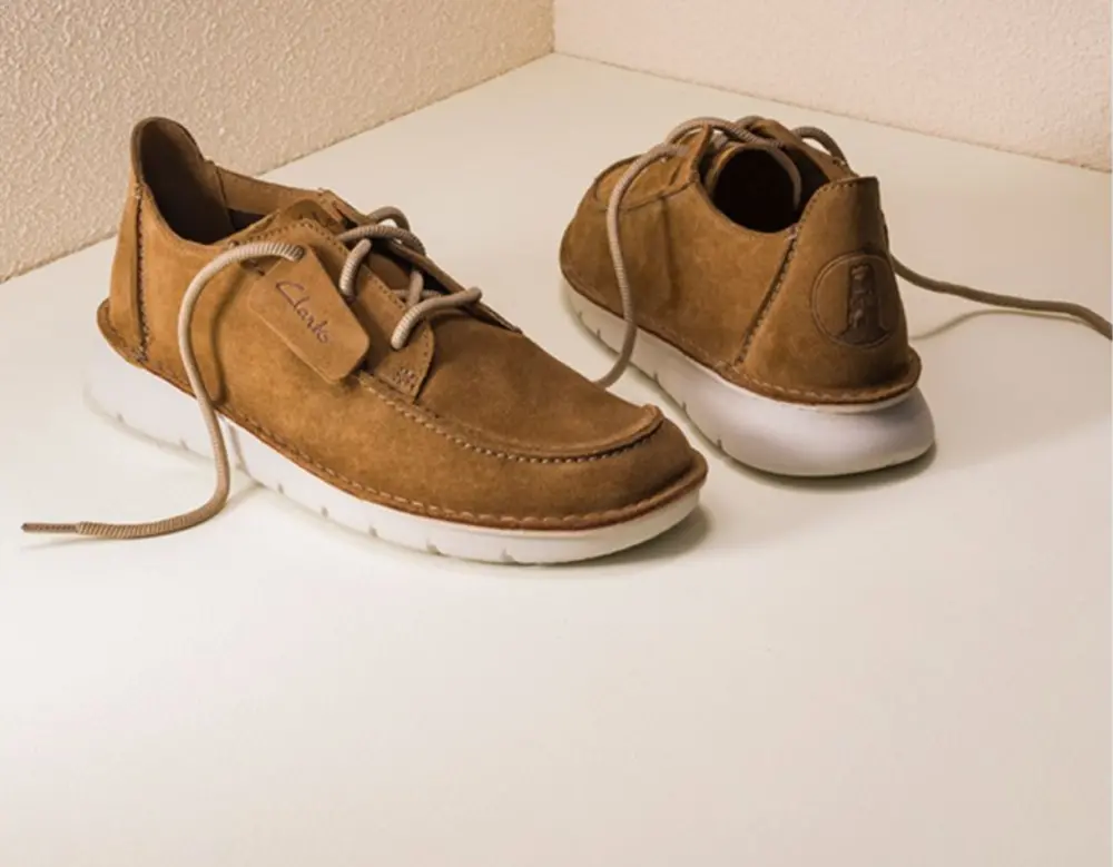 Giày Clarks Men's Casual Men 'Dark Taupe' 261709257 - Ảnh 4