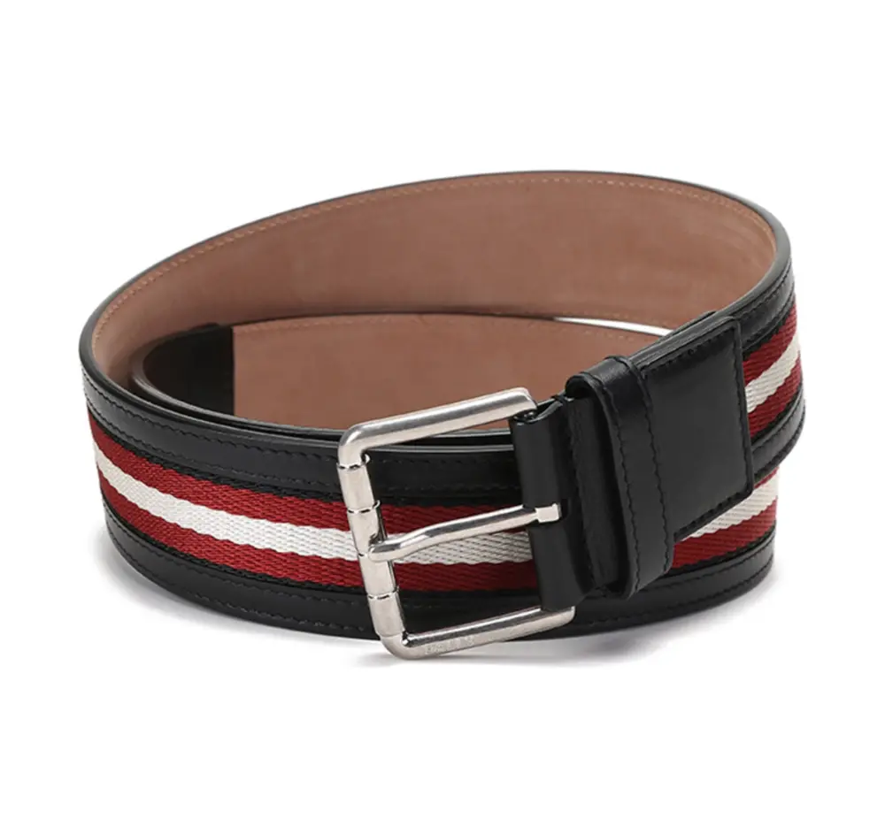 Thắt Lưng Bally Buckle belt 'Black' 6239326 - Ảnh 4