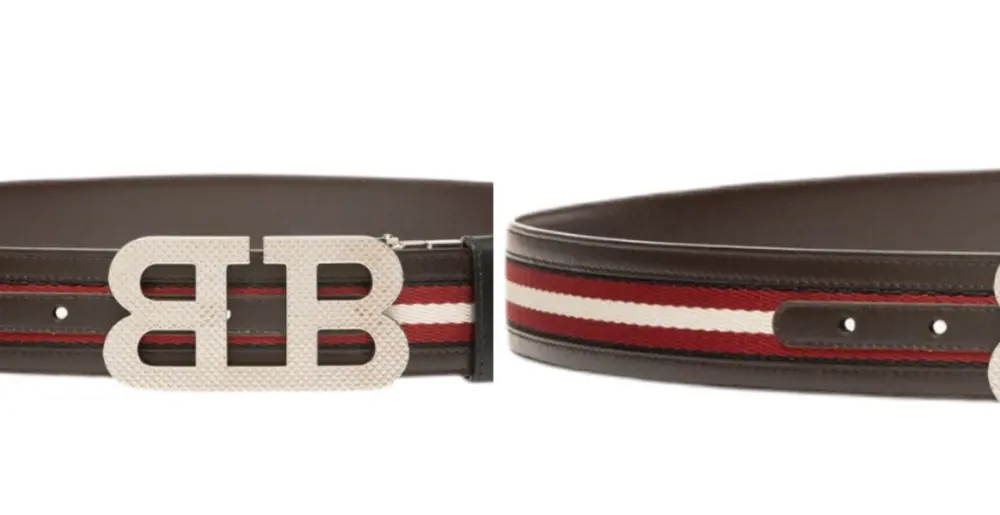 Alternative view of Thắt Lưng Bally Calfskin Belt 'Brown' 6232393