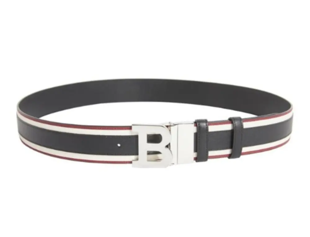 Alternative view of Thắt Lưng Bally Logo Buckle Belt Men's 'Black' 6239298