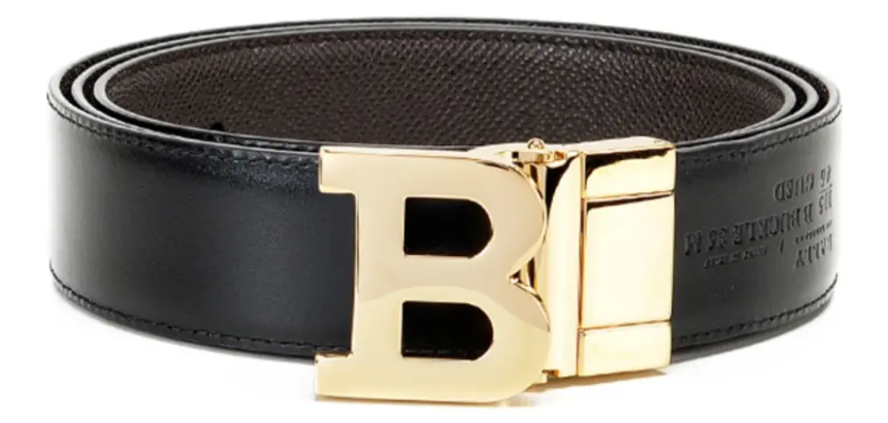 Thắt Lưng Bally Belts Calfskin 'Dark Brown' 6226626